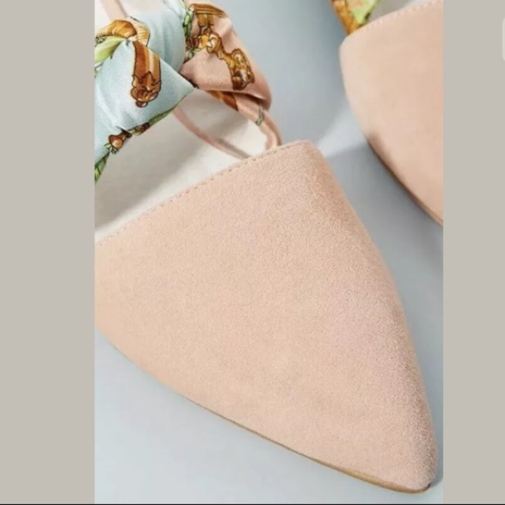 NIB Anthropologie Jeffrey Campbell Charlin Bow Mules 7.5 - Picture 2 of 8